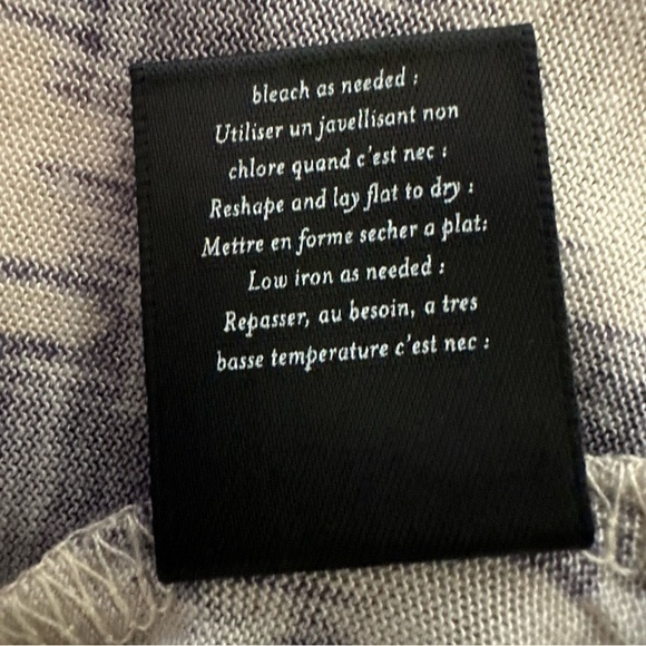 Anthropologie DELETTA Purple Lyocell tunic blouse PP MOTIF size XL - Picture 10 of 11